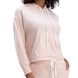 Splendid Pink Speckled Hoodie Large NWT